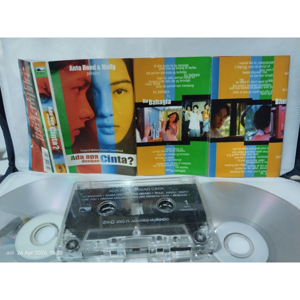 kaset pita AADC ada apa dengan cinta 1