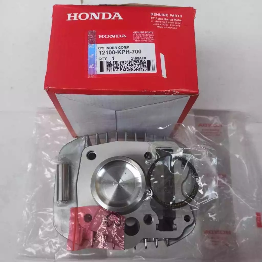 Blok seher piston + ring piston karisma/supra x 125/kirana