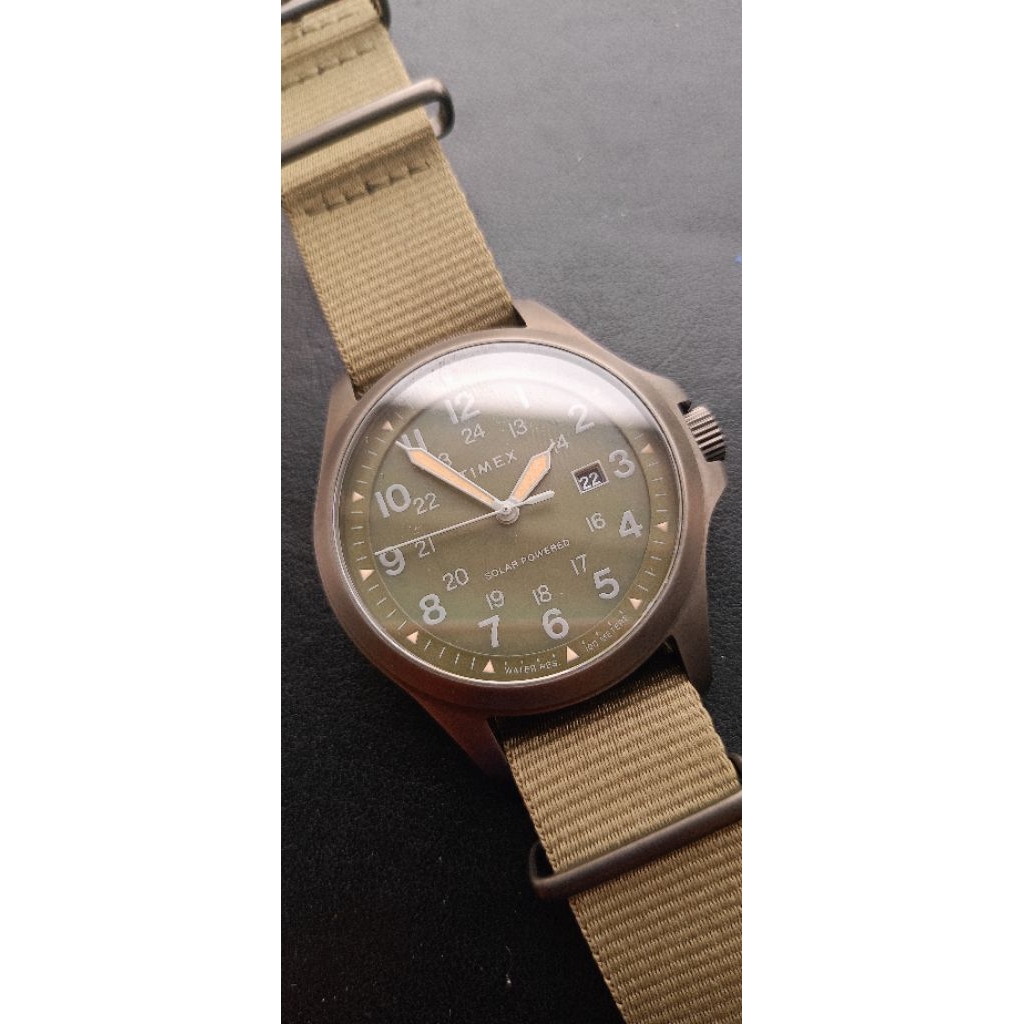 timex expedition north field solar