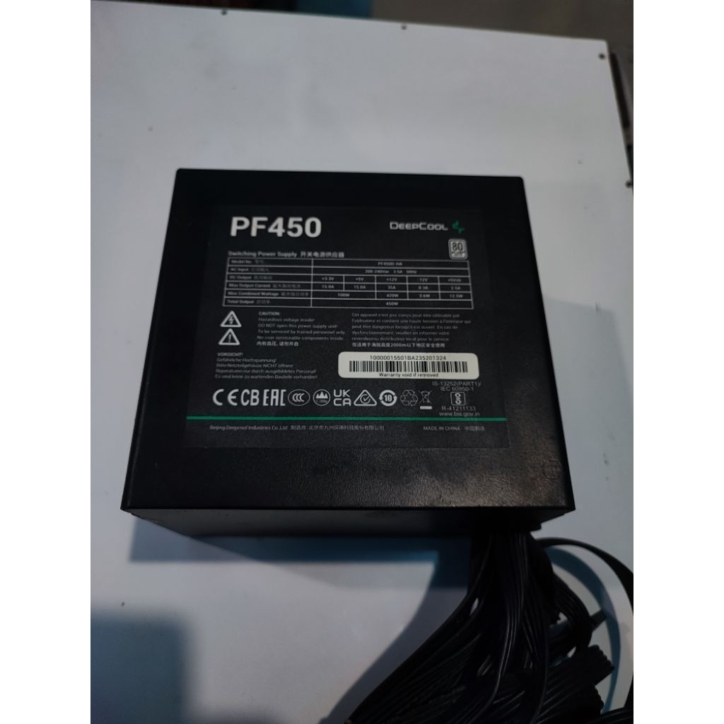 PSU Powersuplay deepcool PF 450