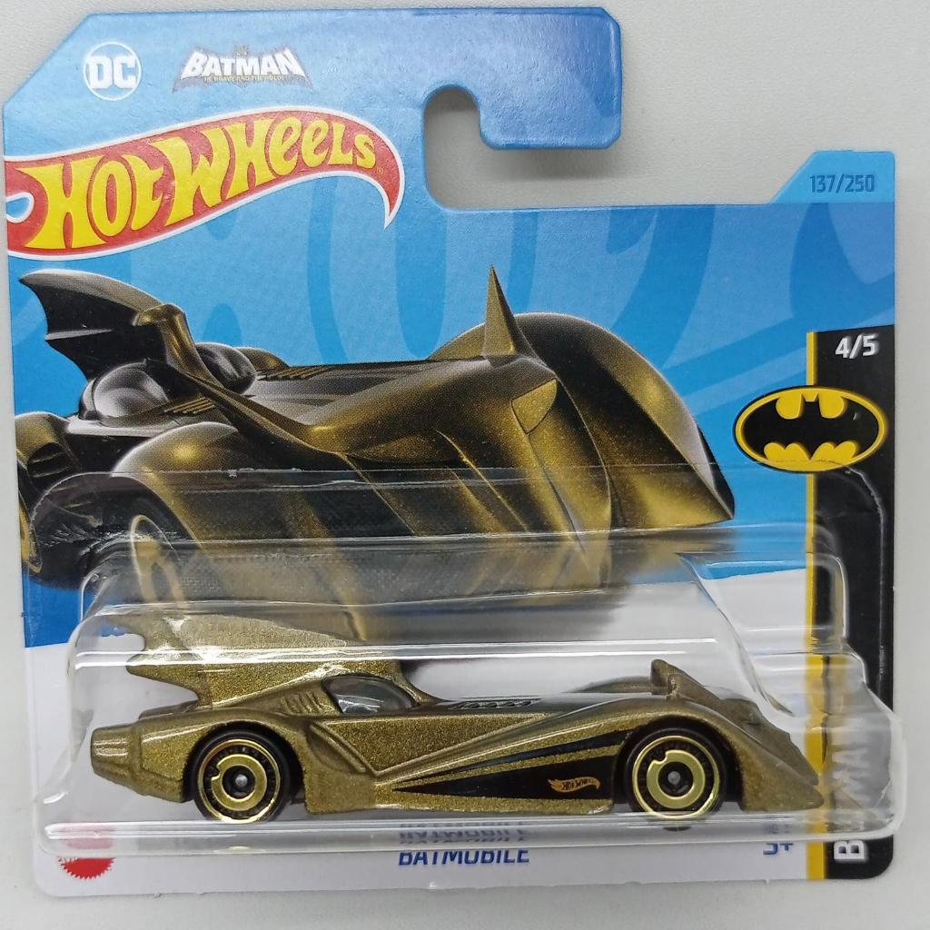 Hot Wheels Batmobile Gold Short Card - Batman