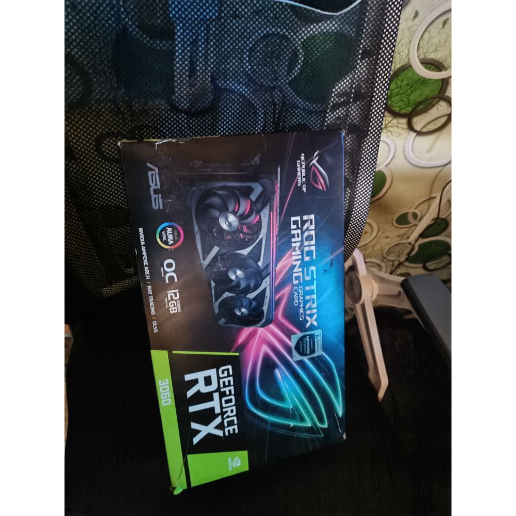 rtx 3060 12gb asus rog strix
