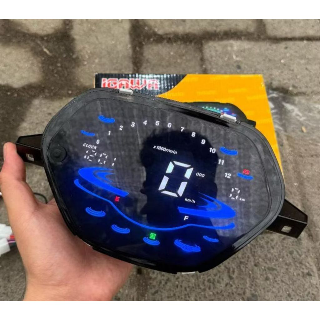 PEEDOMETER DIGITAL SUPRA 100 SPIDOMETER DIGITAL SUPRA KILOMETER DIGITAL SUPRA 100 PNP TINGGAL COLOK
