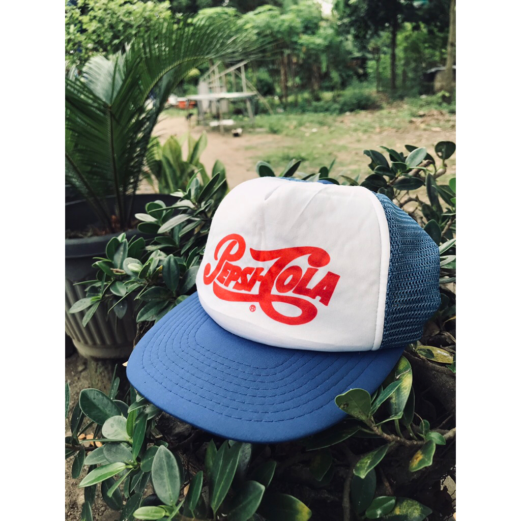 topi trucker vintage pepsi cola