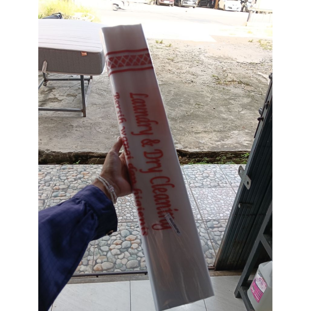 PLASTIK LAUNDRY JAS 60X100