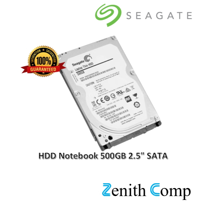 Hard Disk Notebook SEAGATE 500GB SATA 2.5"