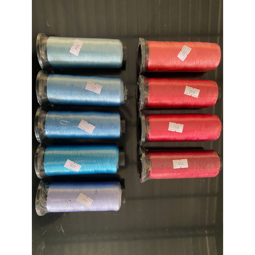 Benang Rayon Bordir Premium no seri 1051 s/d 1060
