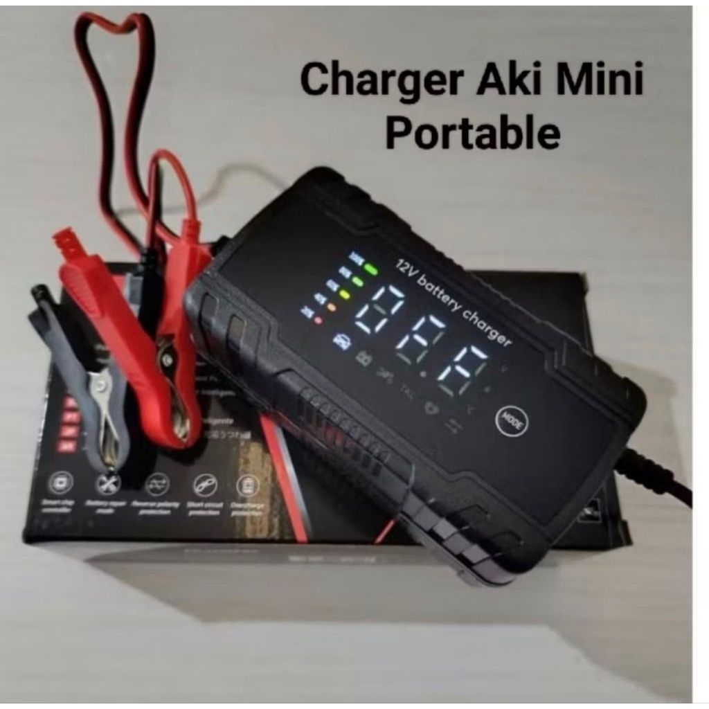 CHARGER AKI MINI PORTABLE