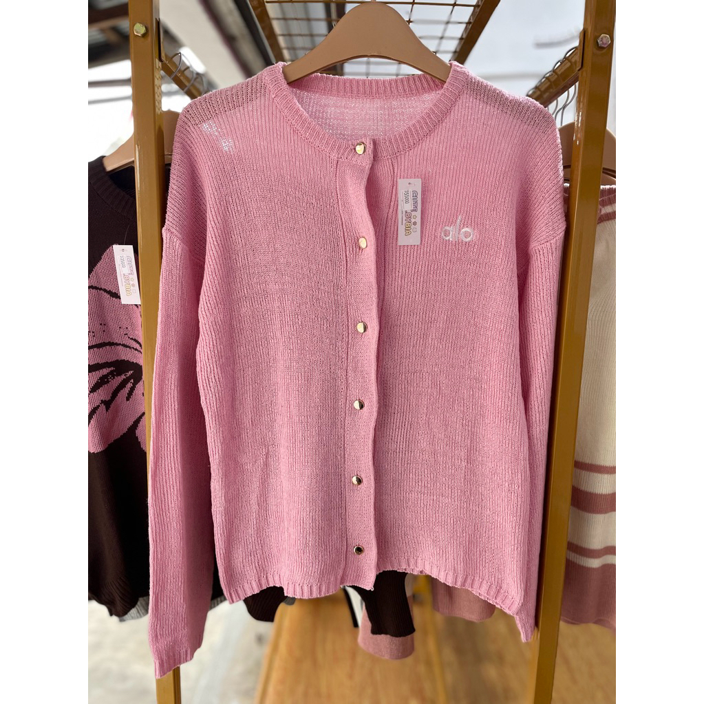 Cardigan Rajut Alo & Miu Miu