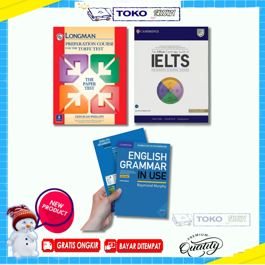 LongMan Preperation Course For The Toefl - Test The Paper Test | Cambridge IELTS For Academic & Gene