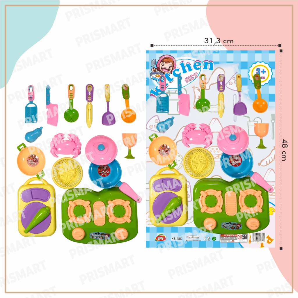 [PM] KS188 KITCHEN SET ISI TERBANYAK MAINAN DAPUR MAINAN KITCHEN SET BESAR MAINAN MASAK MAINAN CEWEK