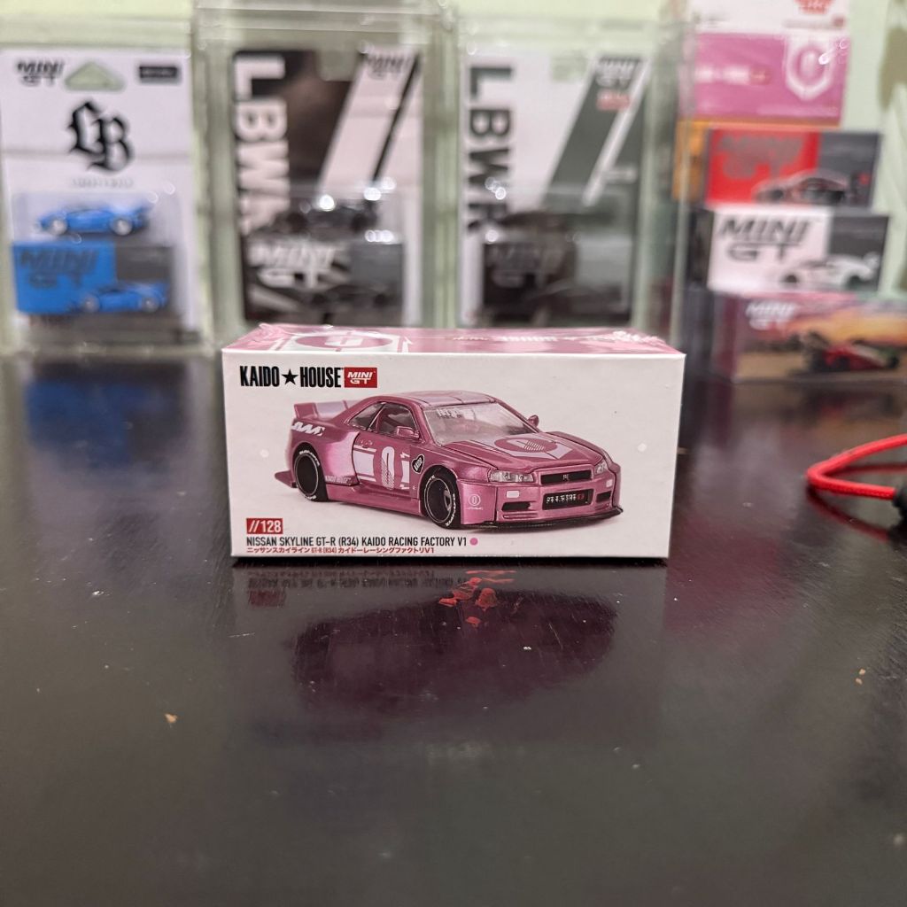 Kaido House Nissan Skyline GT-R (R34) KAIDO RACING FACTORY V1 Pink