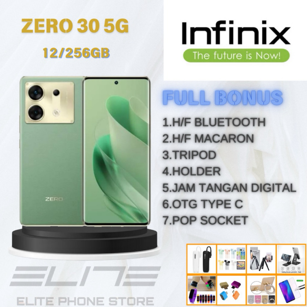 INFINIX ZERO 30 5G 12/256GB NEW GARANSI RESMI