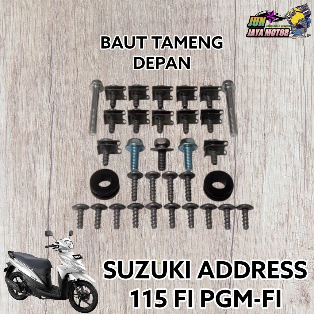 BAUT BODY TAMENG DEPAN SUZUKI ADDRESS 115 FI PGM-FI