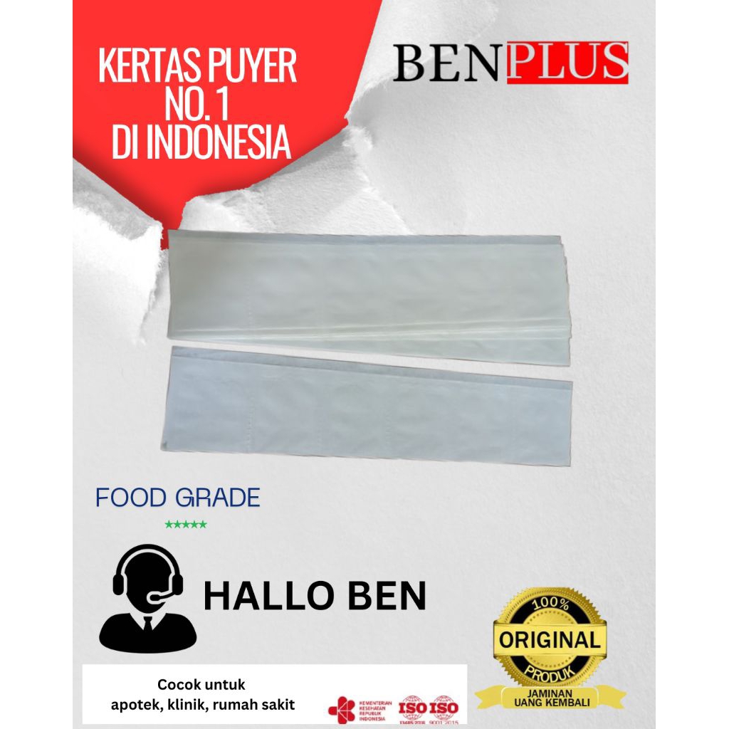KERTAS PUYER POLOS TANPA LOGO