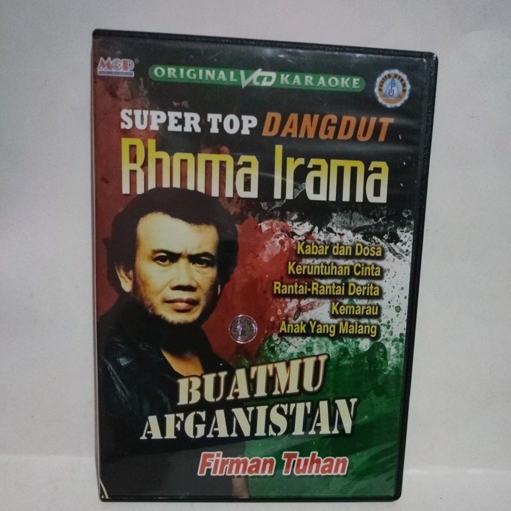 VCD KARAOKE SUPER TOP DANGDUT RHOMA IRAMA