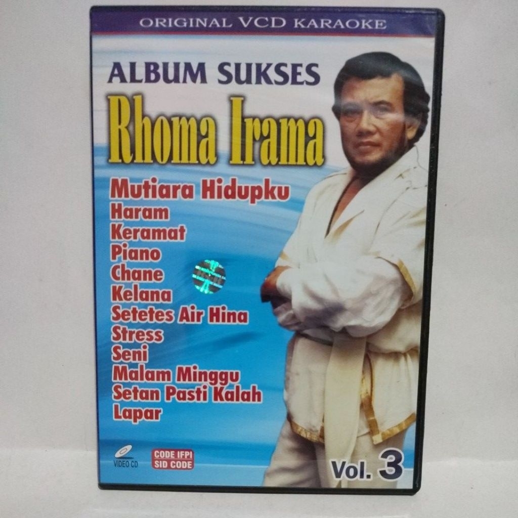 VCD KARAOKE ALBUM SUKSES RHOMA IRAMA VOL3