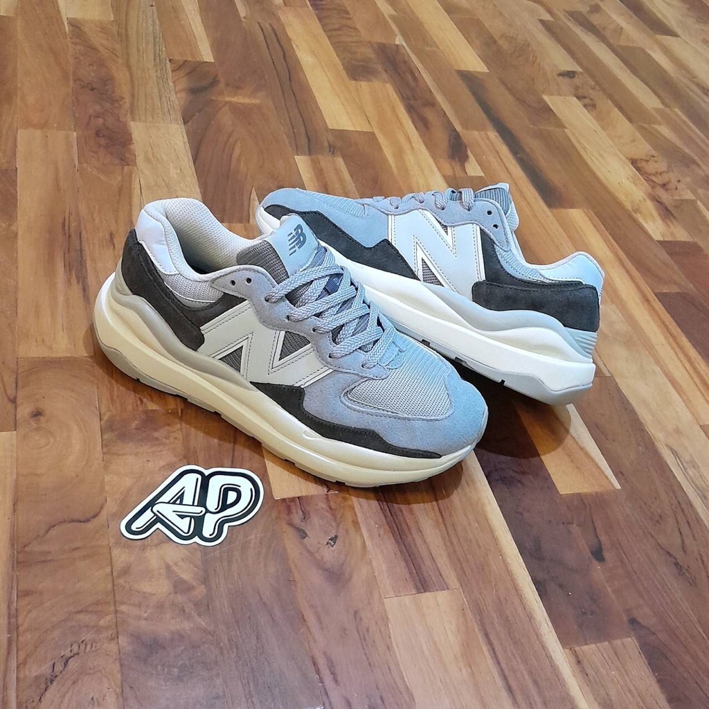 ( Abuy project ) Sepatu Sneakers M5740PSG Grey - NB 5740