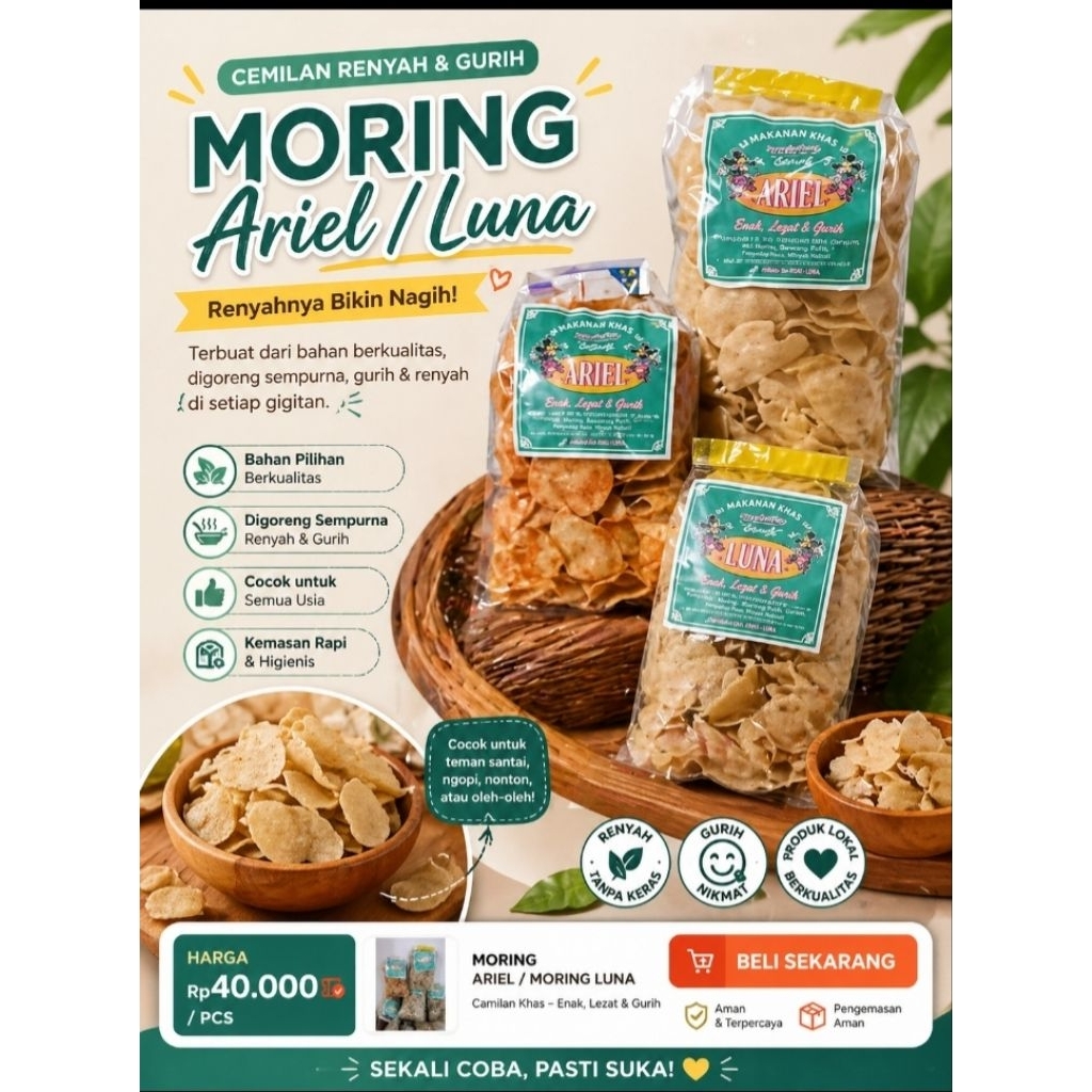 moring Ariel / Luna KHAS GARUT 1kg