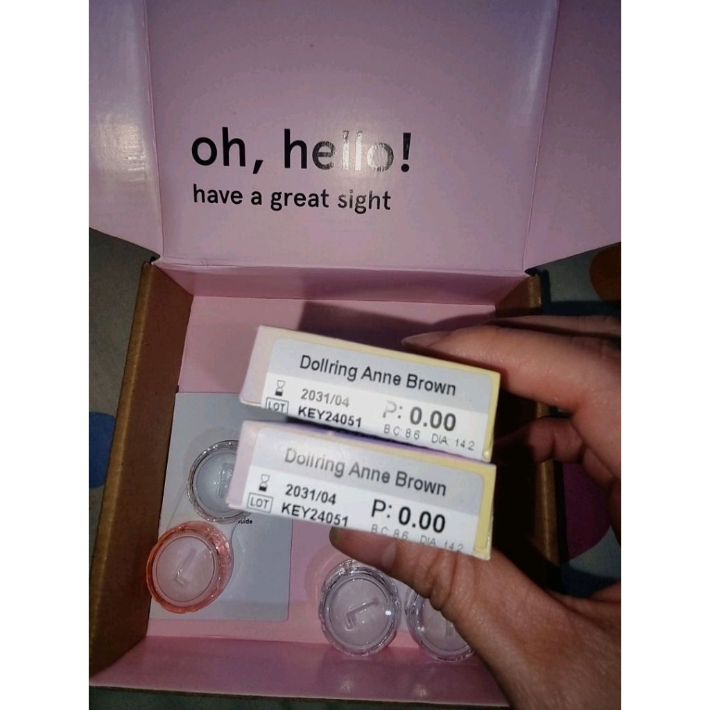 Soflens Eyesight Dollring Anne Brown Normal BARU/PRELOVED