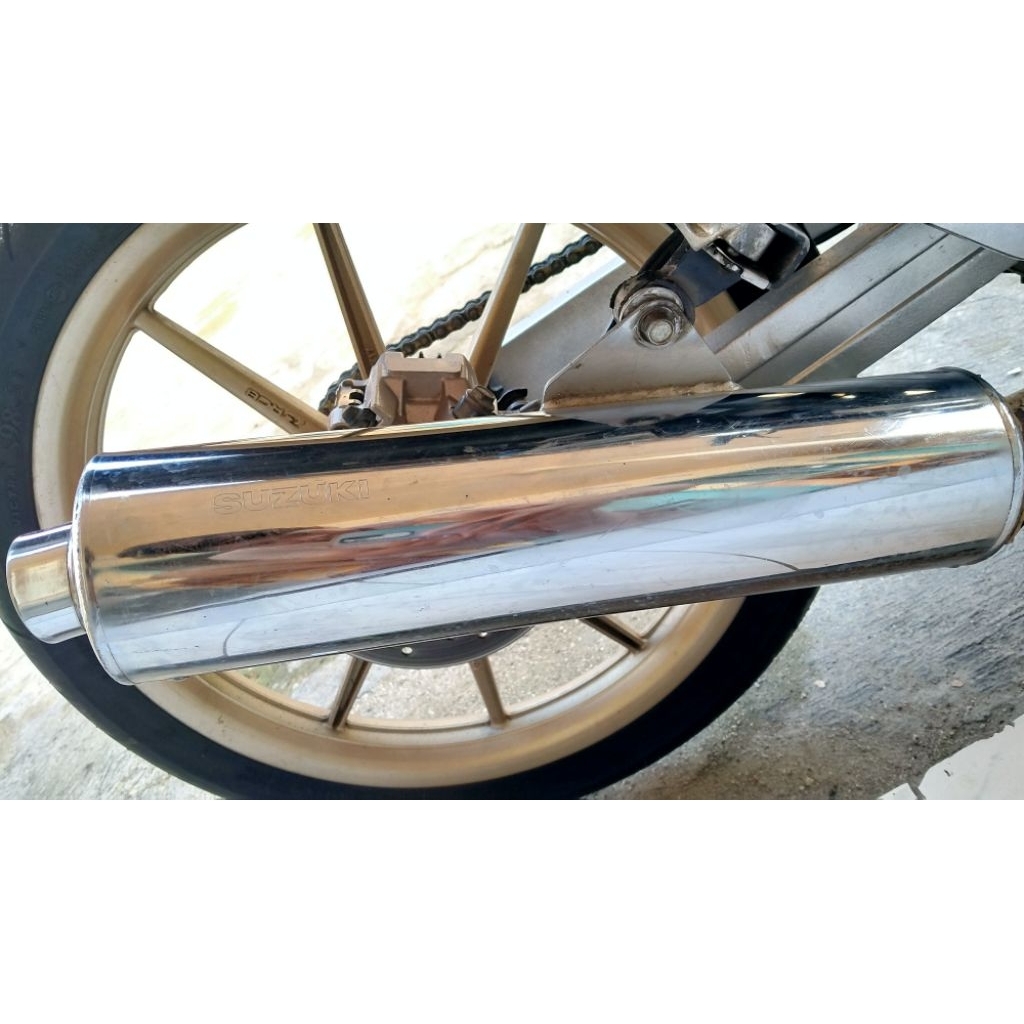 Knalpot tabung knalpot satria fu original  2006,2007,2008