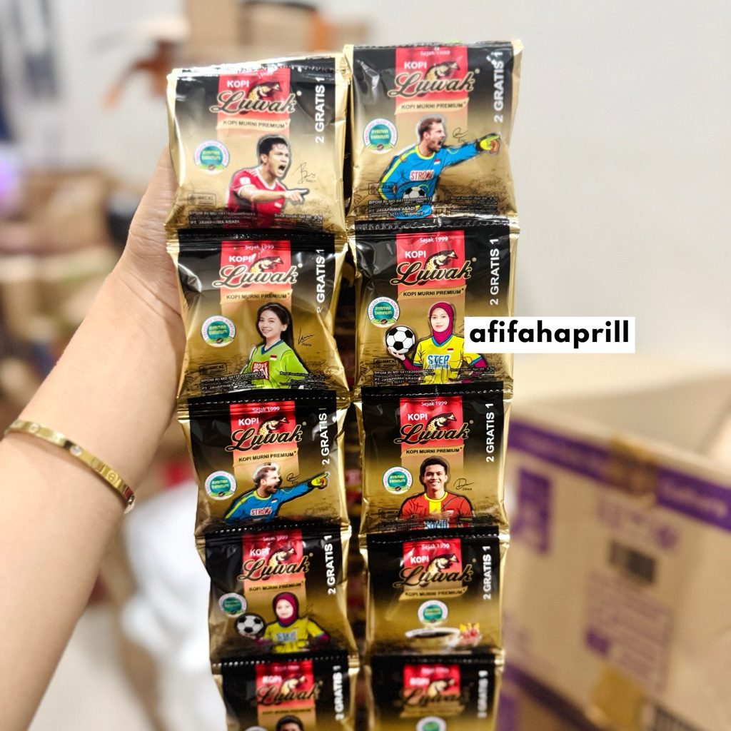(10pcs) Kopi Luwak Mini 6.5g - Kopi Luwak Hitam Tanpa Gula