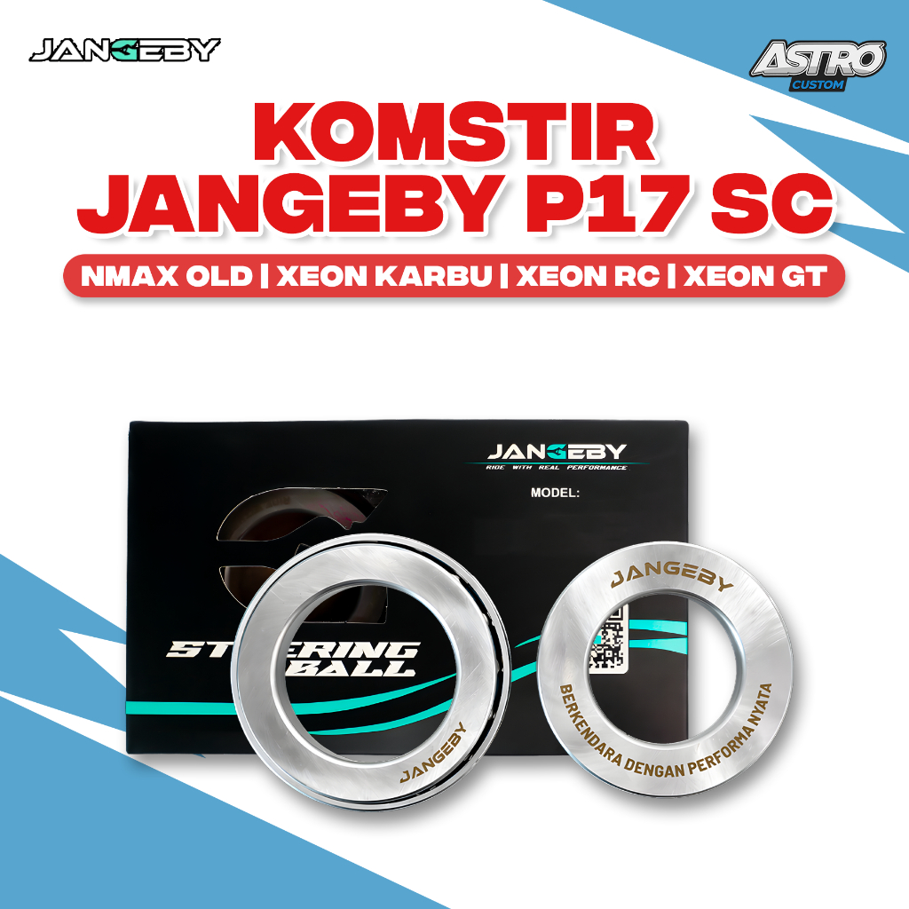 Jangeby Komstir Nmax 155 OLD Xeon GT RC Karbu Comstir Bearing  P17 SC Series Steering Ball Racing