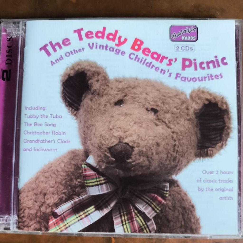 CD Musik The TEDDY BEARS' PICNIC and Other Vintage Children's Favourites isi 2 disk