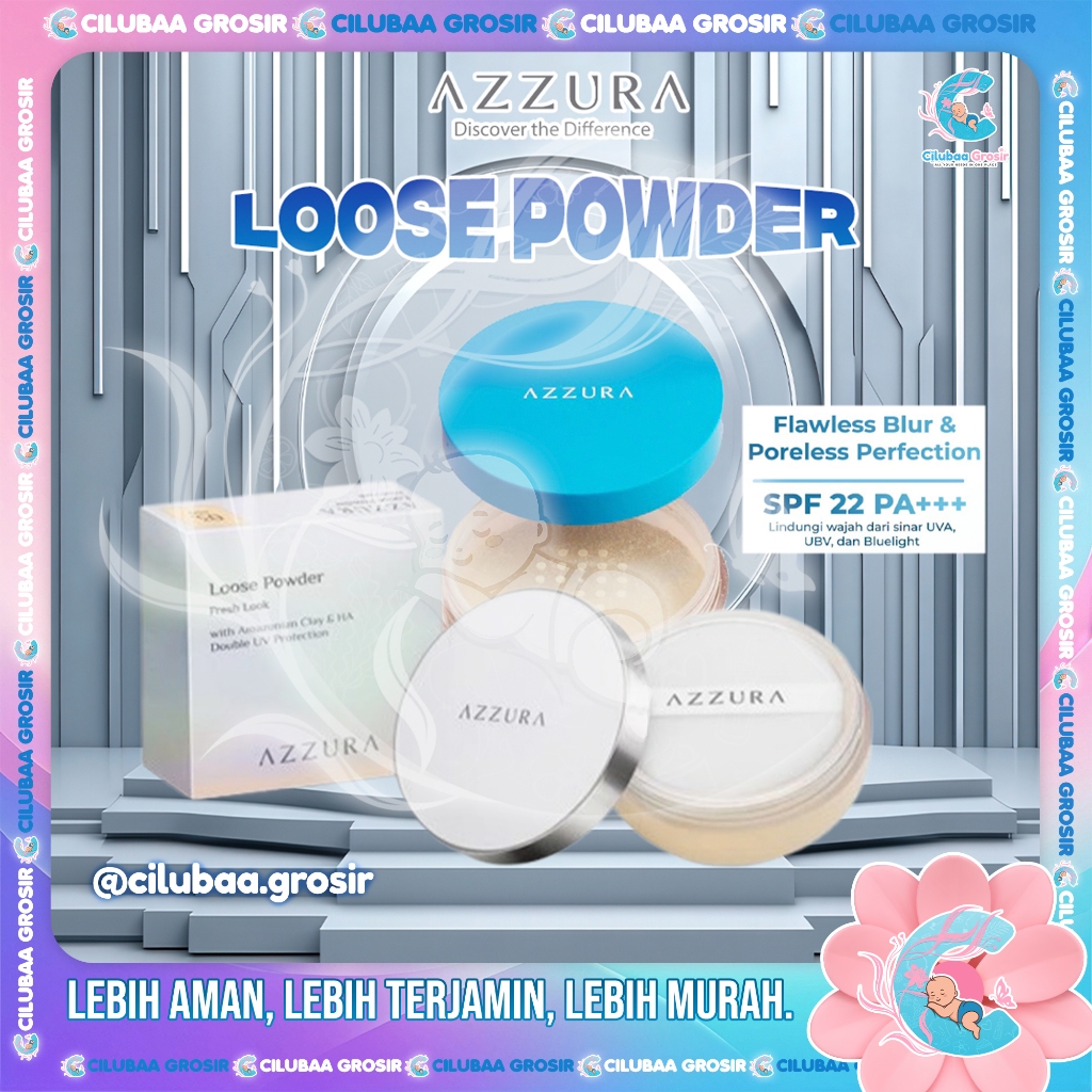 AZZURA Loose Powder Bedak Tabur