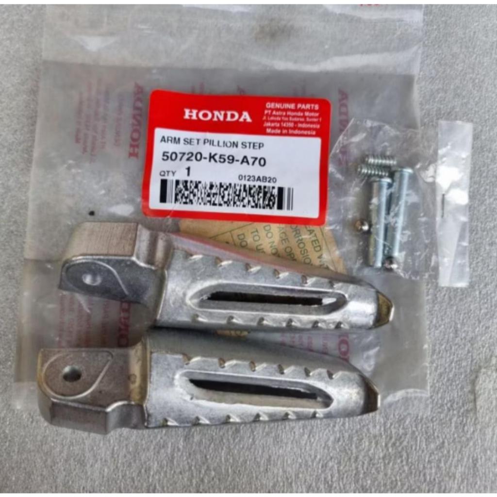 Besi Footstep Belakang K59 Vario 125 150 Led