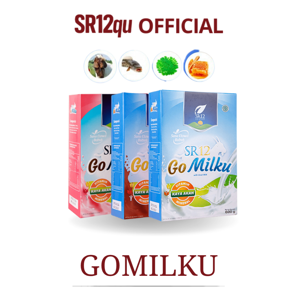 Susu Gomilku SR12 / Gomilku Sr12, SUSU KAMBING ETAWA SR12