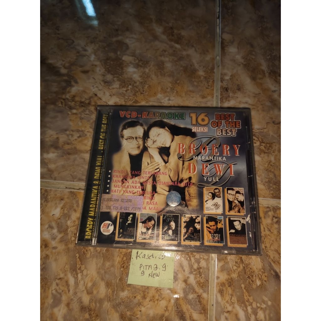 Kaset CD Broery Marantika & Dewi Yull - Best of the best T