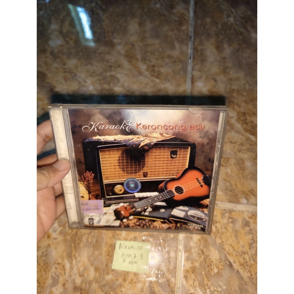 Kaset VCD Karaoke Keroncong Asli