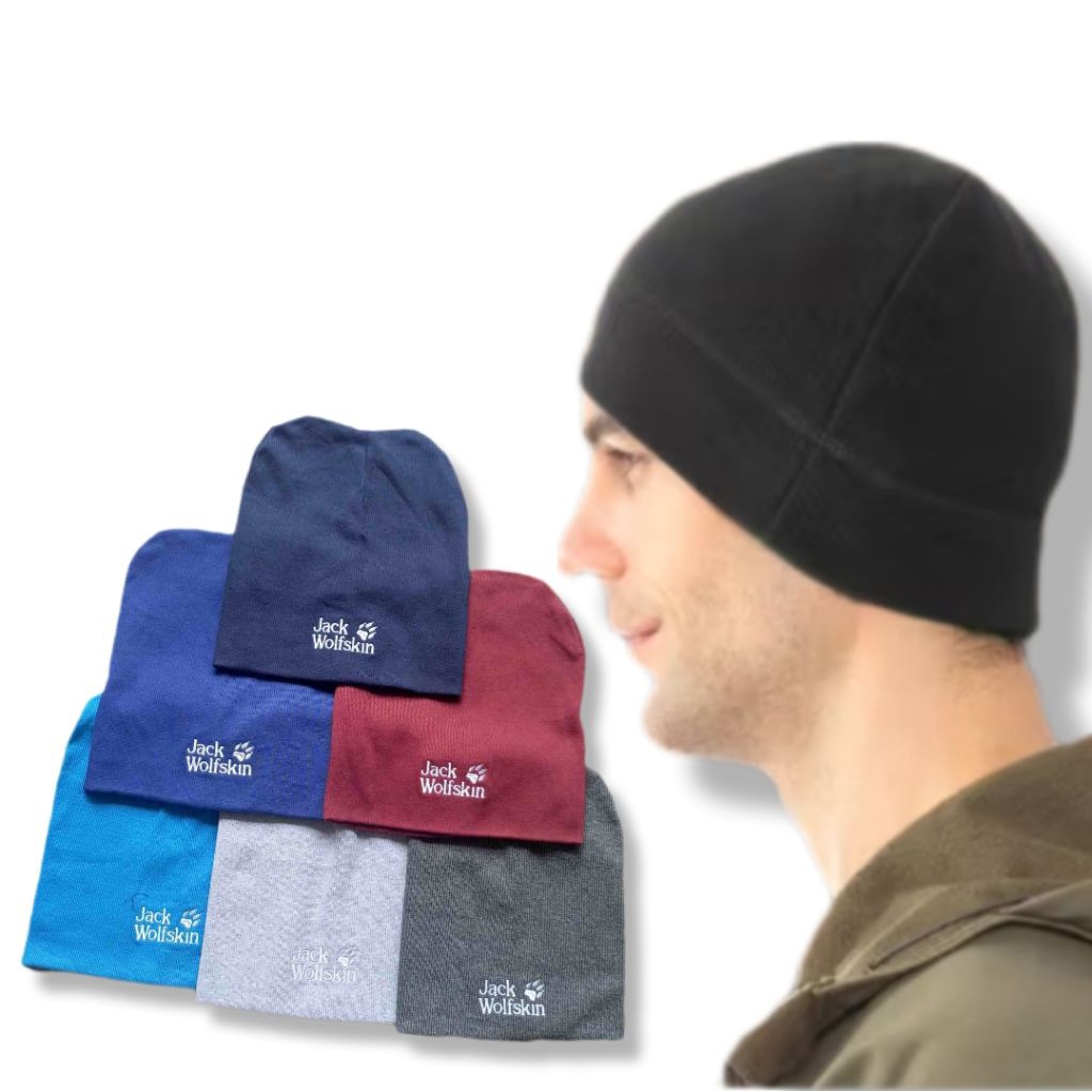 Kupluk Gunung Wool Dingin - Beanie Hat Skyboo Winstopper - Kerpus Outdoor Jws Tebal