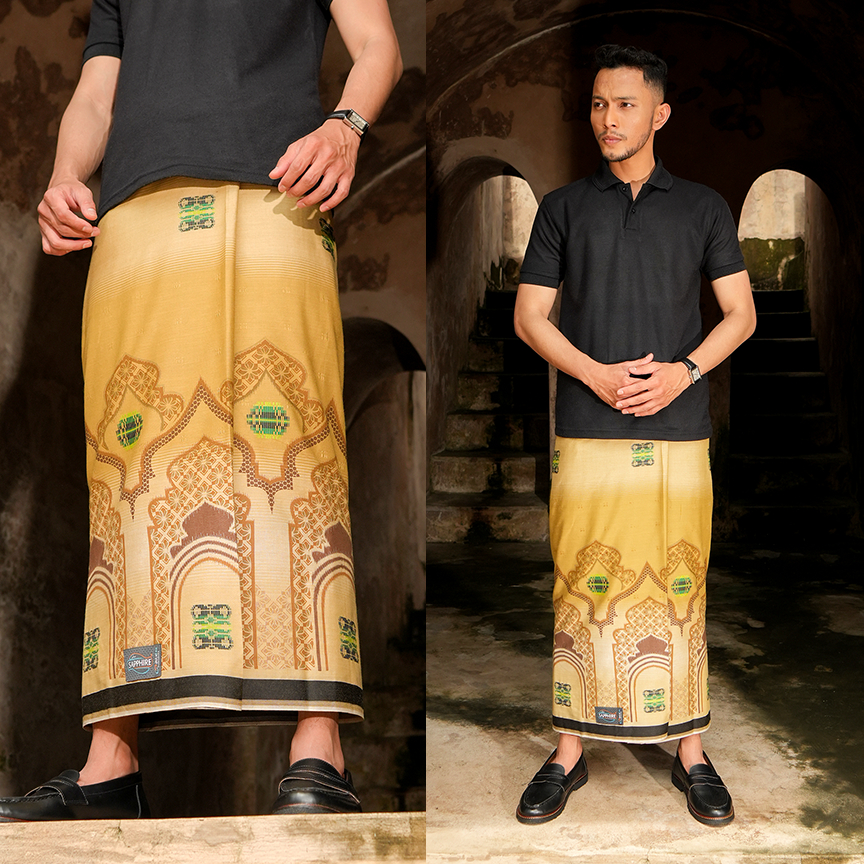 Sarung Sapphire Premium KWS Kawung Songket