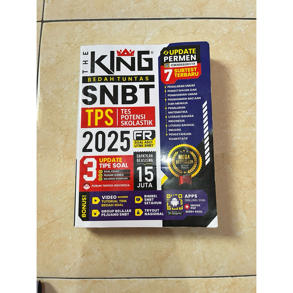 [preloved] king snbt 2025