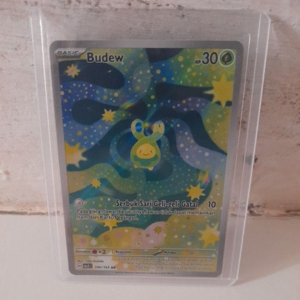 kartu pokemon Budew AR
