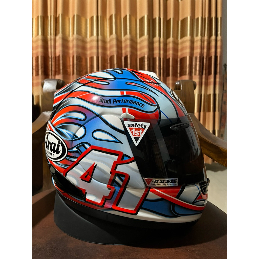 Arai RR5 Repaint Haga Rainbow