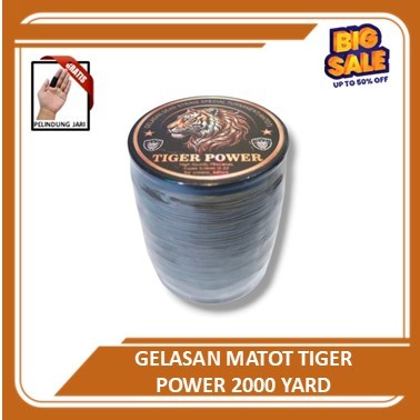 GELASAN JEPRET MATOT BY UWAIS KITE TIGER POWER SENAR MATI TOTAL 2000 YARD MANTAP UNTUK LAYANGAN SEOT