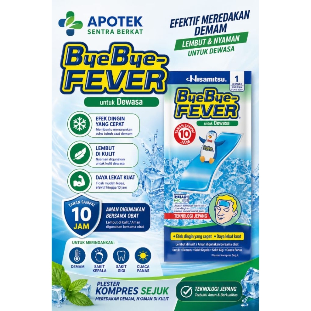 Byebye Fever Dewasa