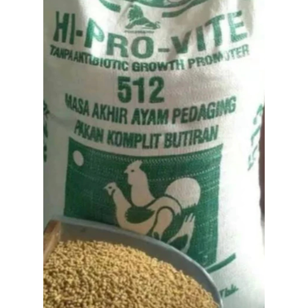 Komplit Butiran Tanpa Antibiotik Untuk Ayam Pedaging