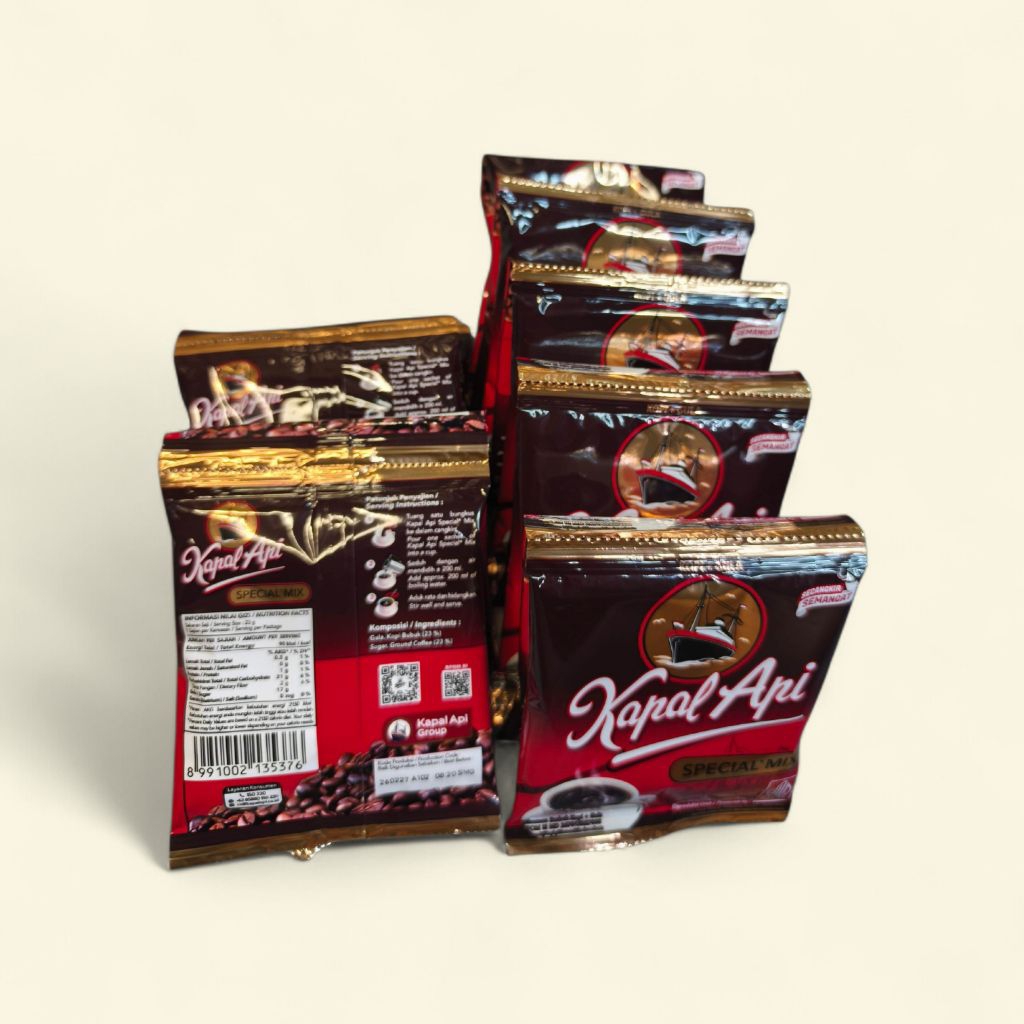 Kopi kapal api special mix renceng isi 10 sachet 24 gram