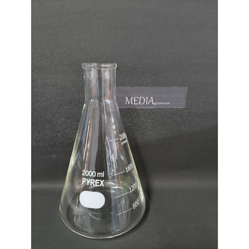 ERLENMEYER FLASK 2000 ML PYREX