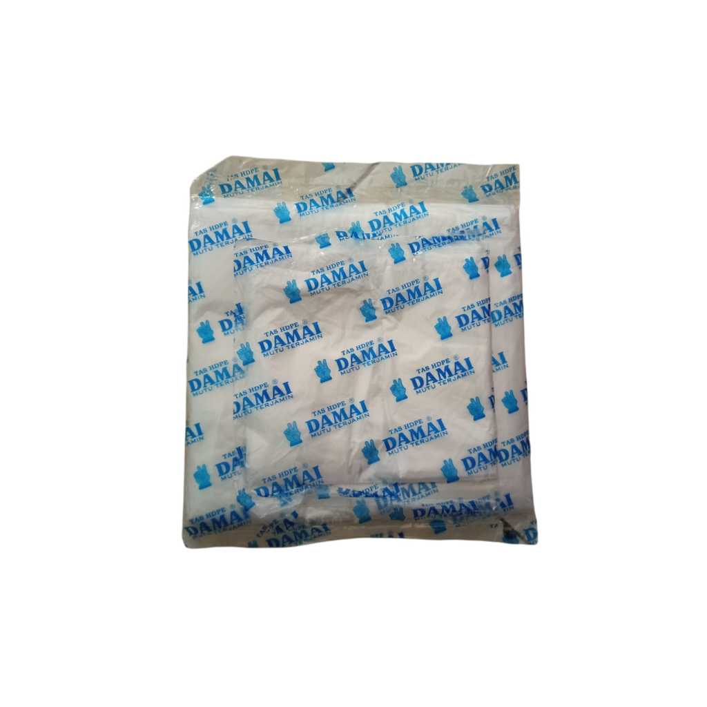 DAMAI Kantong plastik transparan uk 15 21
