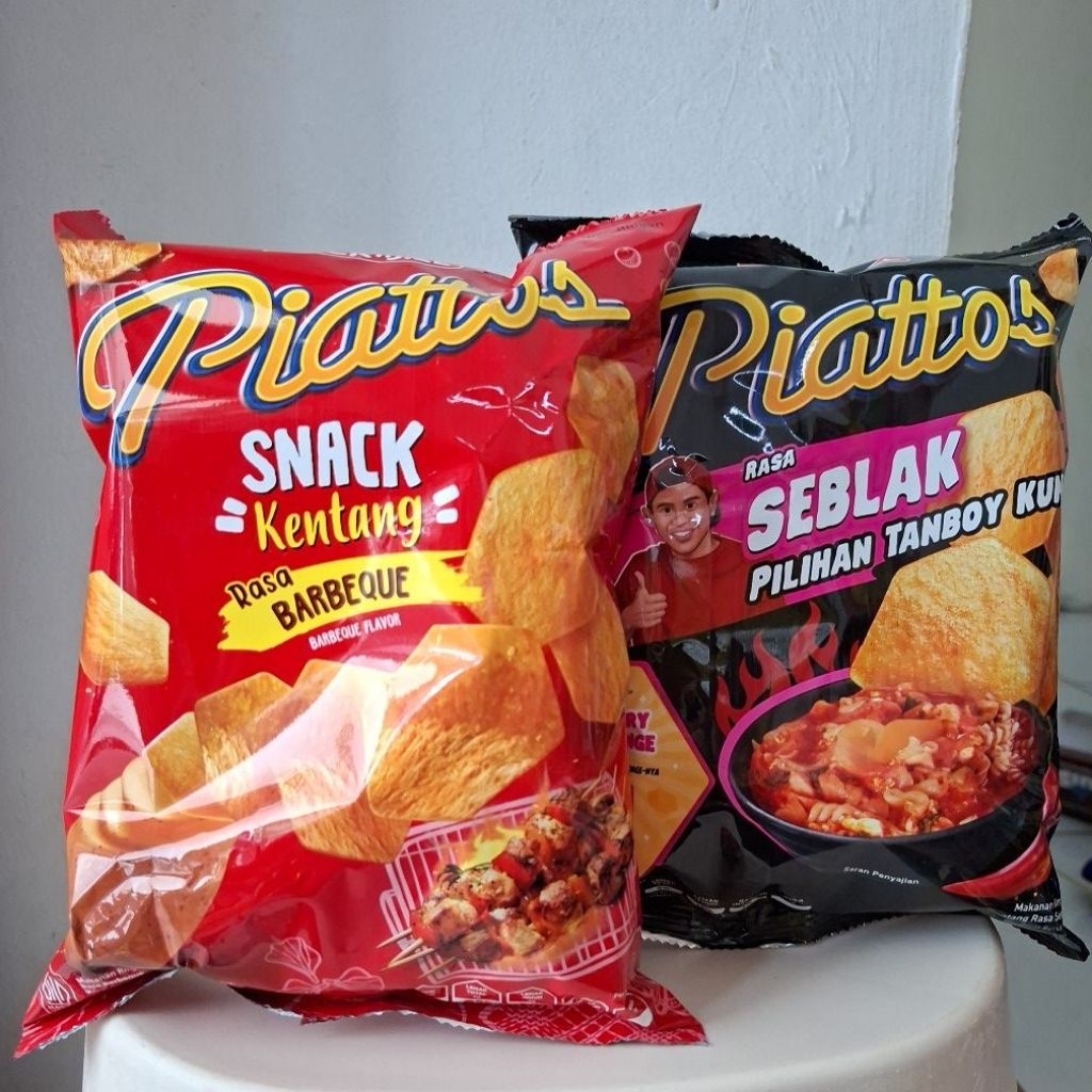 Piattos Potato Snack 68gr Seblak/Rasa Rumput Laut/Sambal Geprek/Sambal Matah/Sapi Panggang/Barbeque