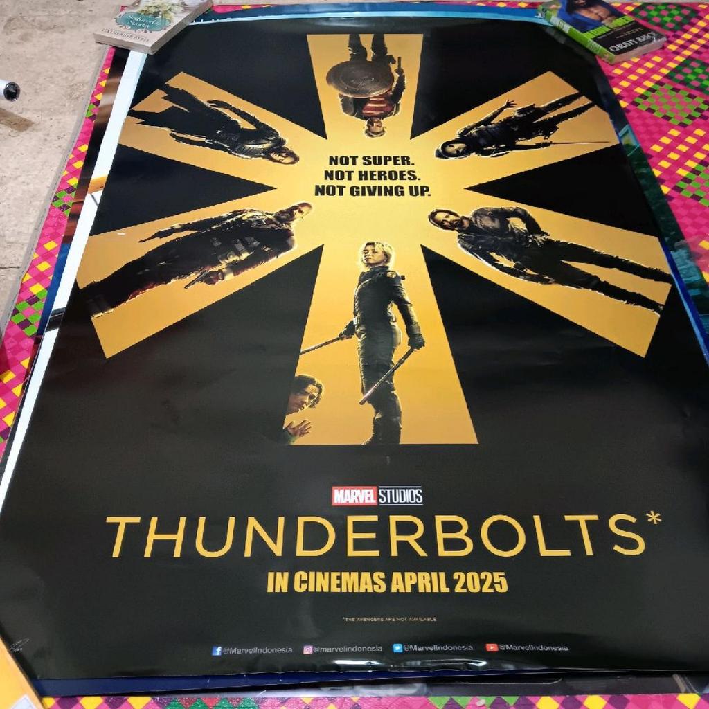 poster film thunderbolds ori