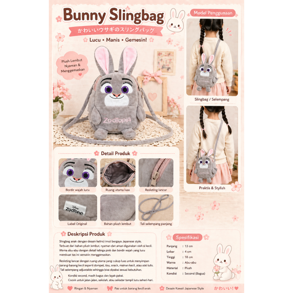 Disney Zootopia sling bag