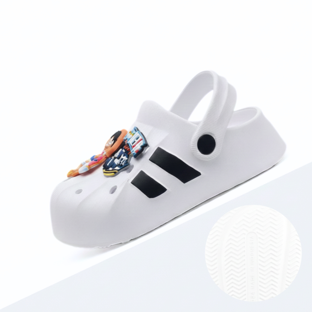 Aloura - Sandal Selop Baim Anak Cowok Motif One Piece Terbaru