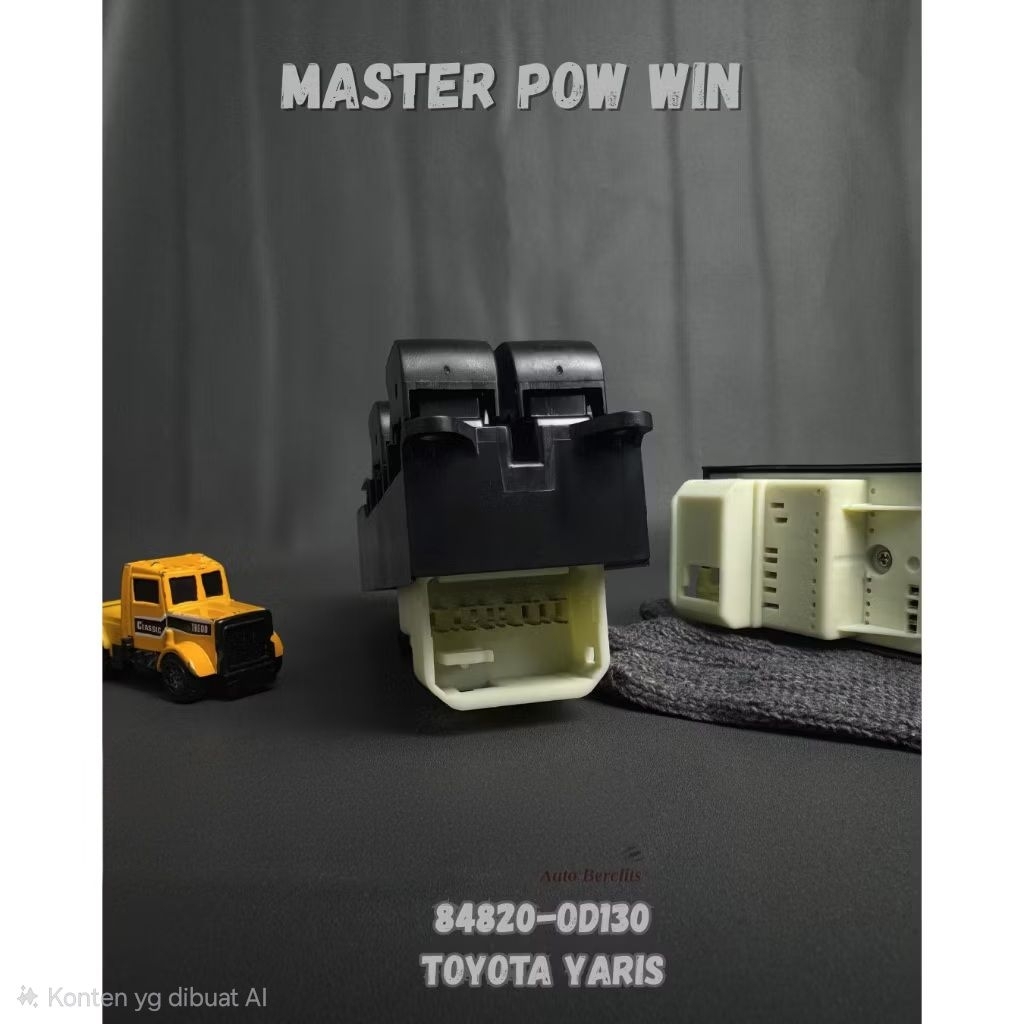 SAKLAR POWER WINDO / MASTER  SWITCH POWER WINDOW TOYOTA YARIS BAKPAO VIOS GEN 2 ORIGINAL