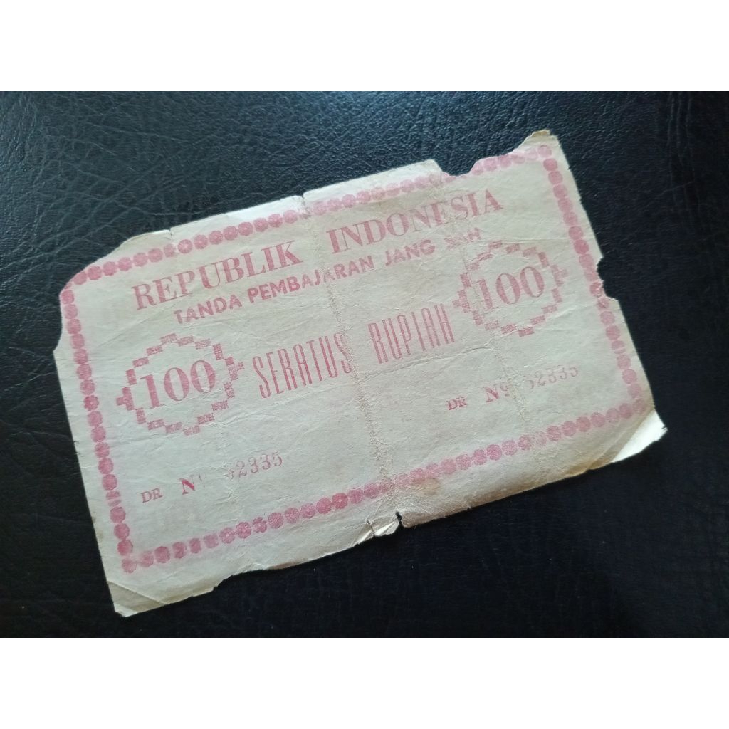 100 Rupiah PRRI/Persemesta Fine, Cuil